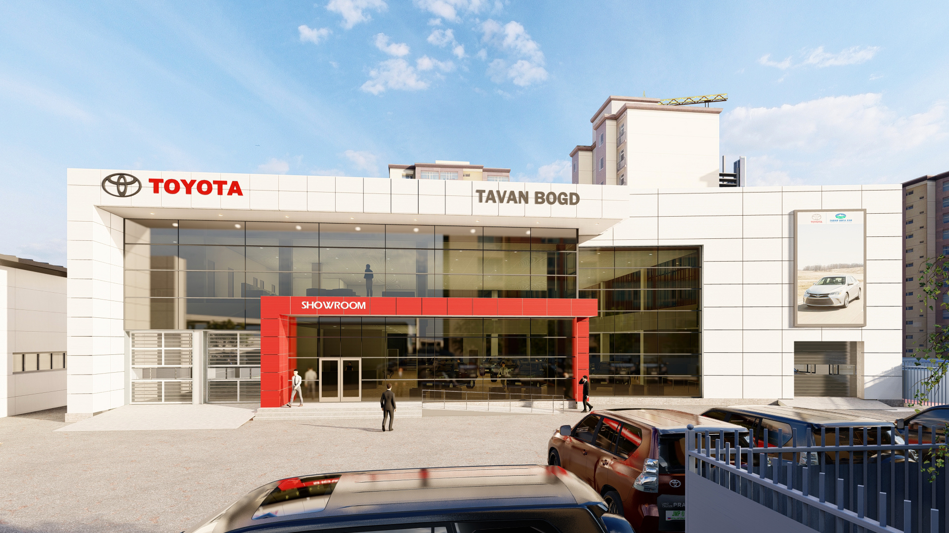 "Toyota" Showroom Mongolia