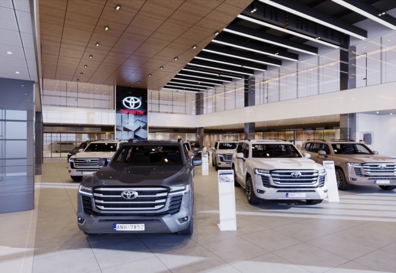 TOYOTA Showroom Mongolia