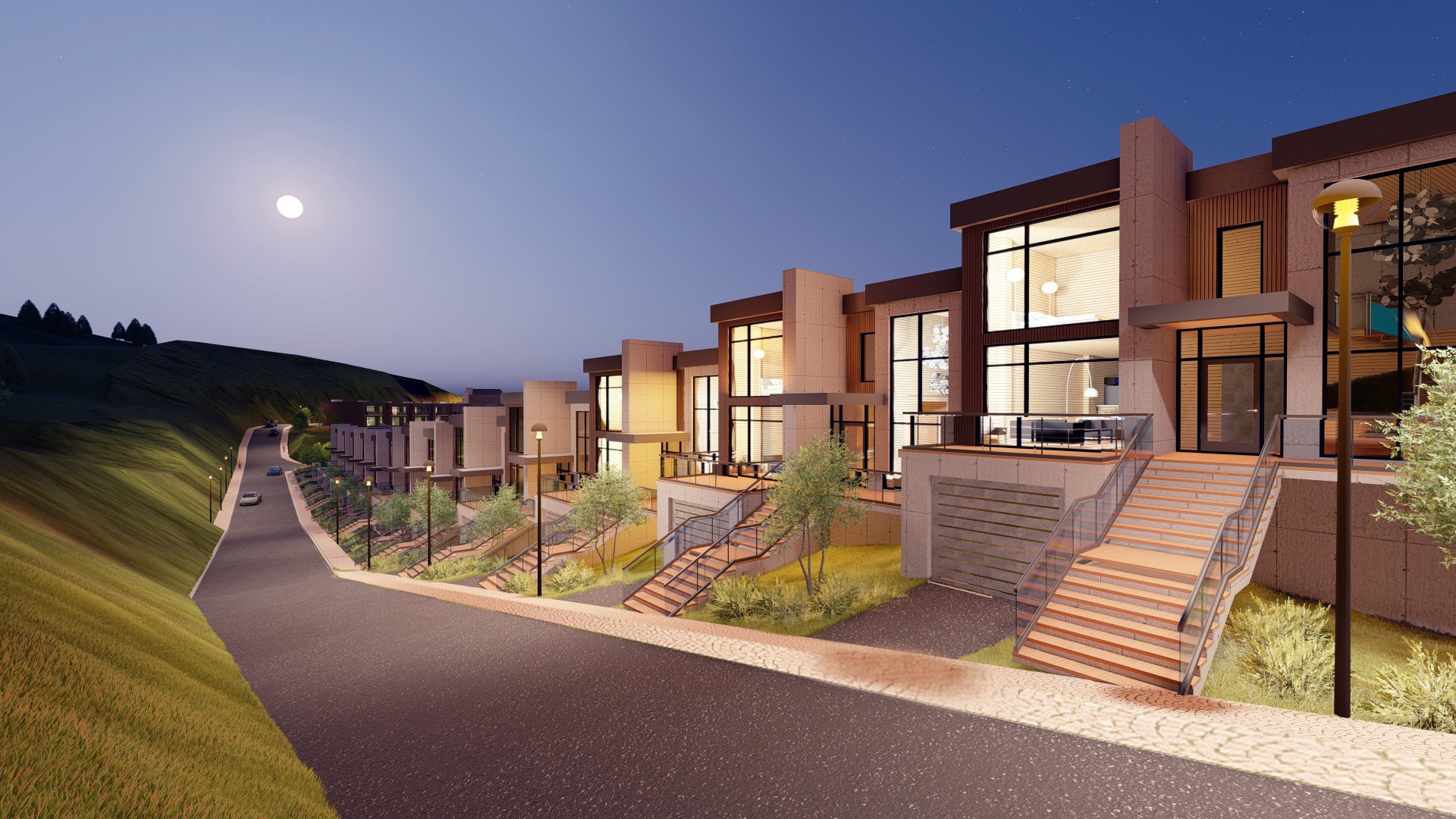 Low-rise housing project