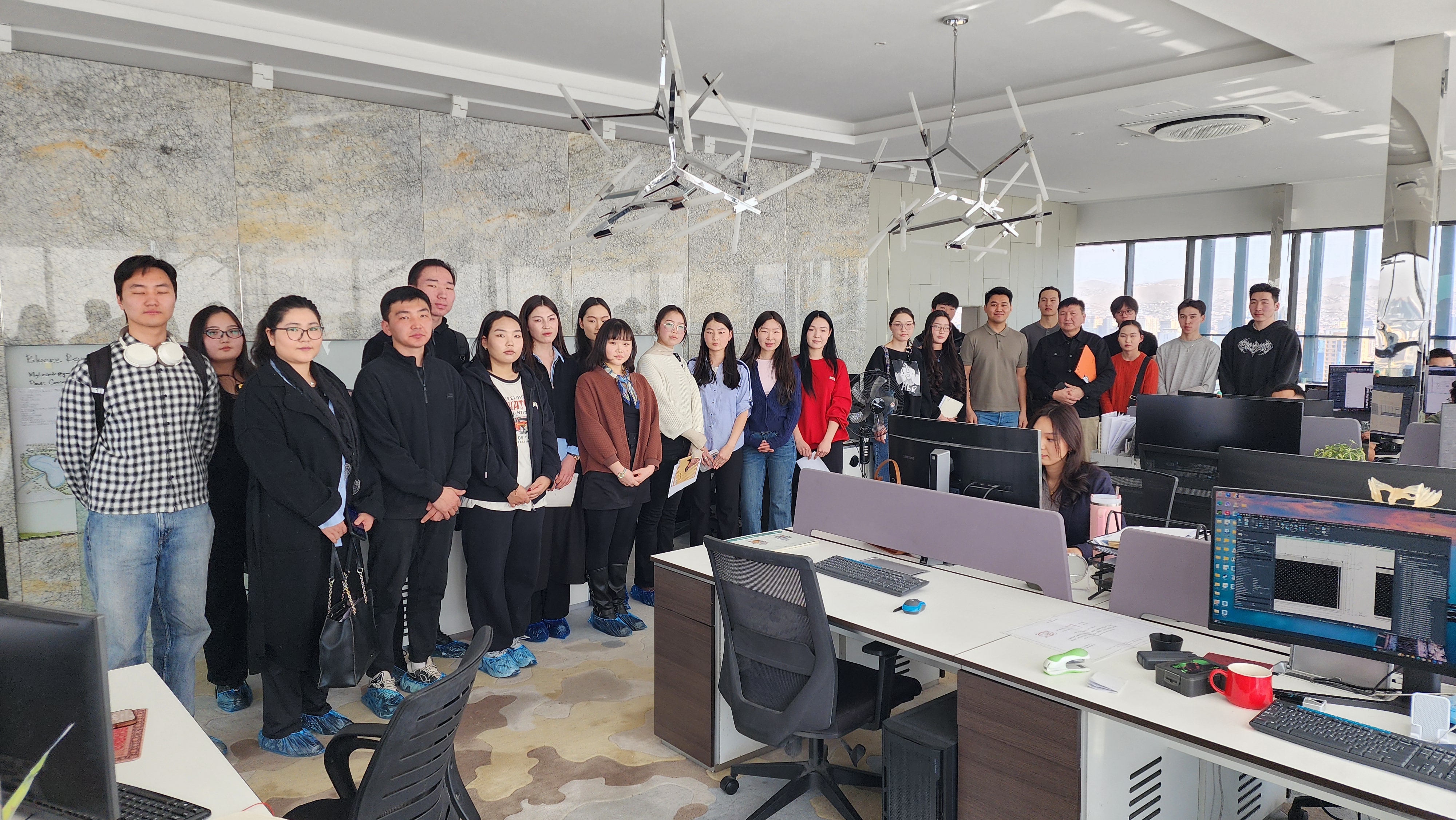 MUST-School of Civil Engineering and Architecture Students visit MGL E&C