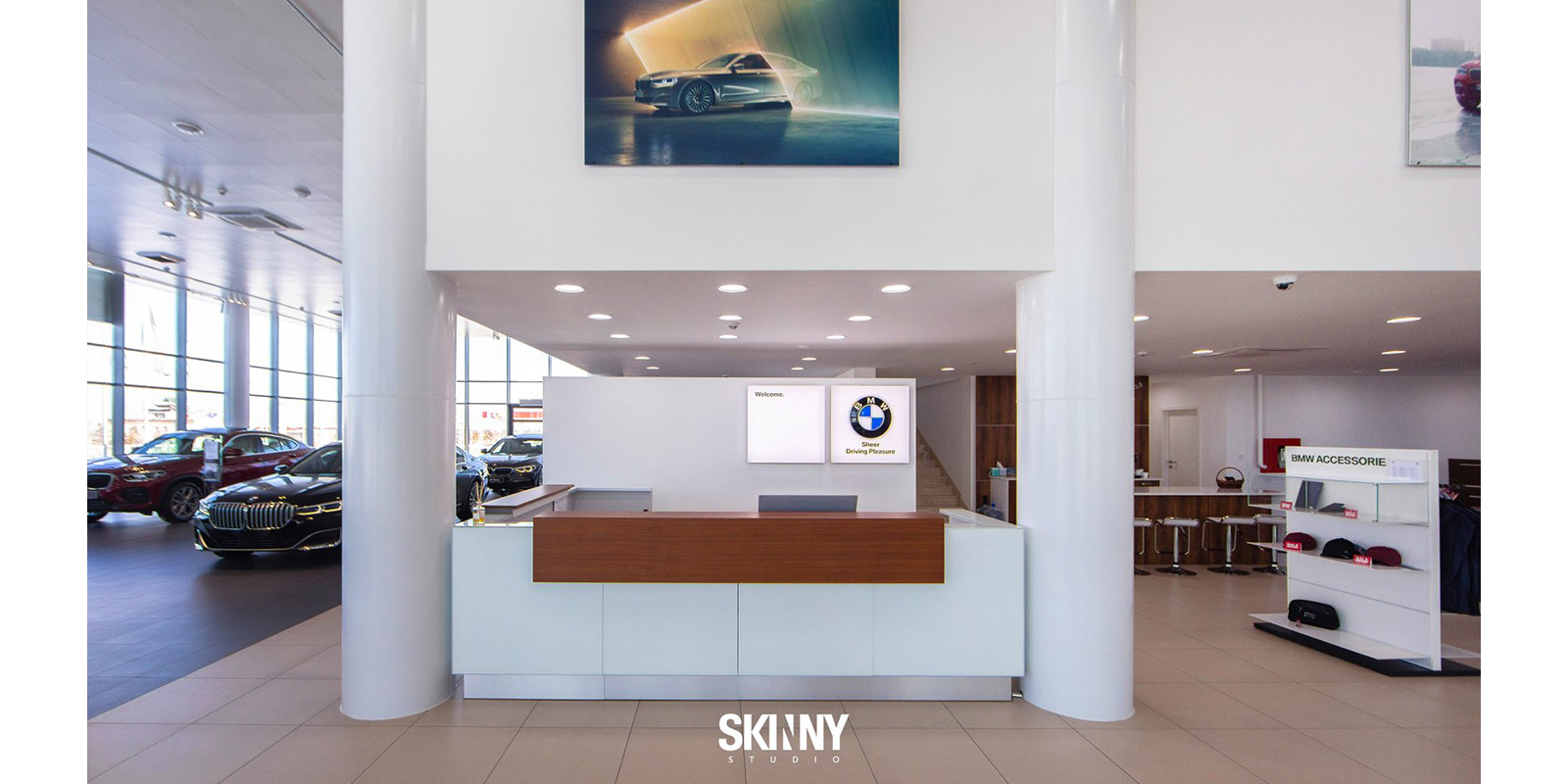 BMW Showroom Interior