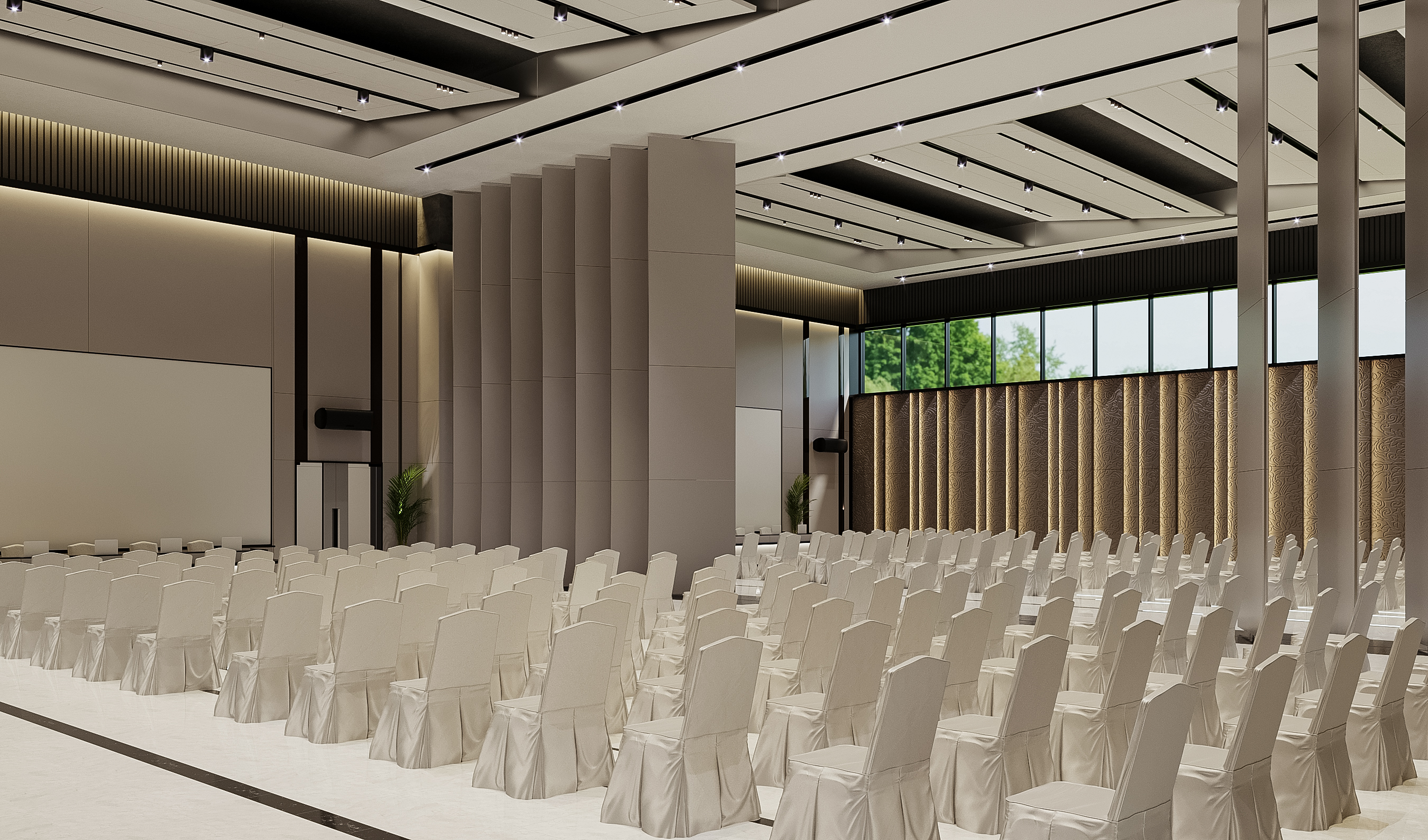 Hunnu City Government Administration Building Interior