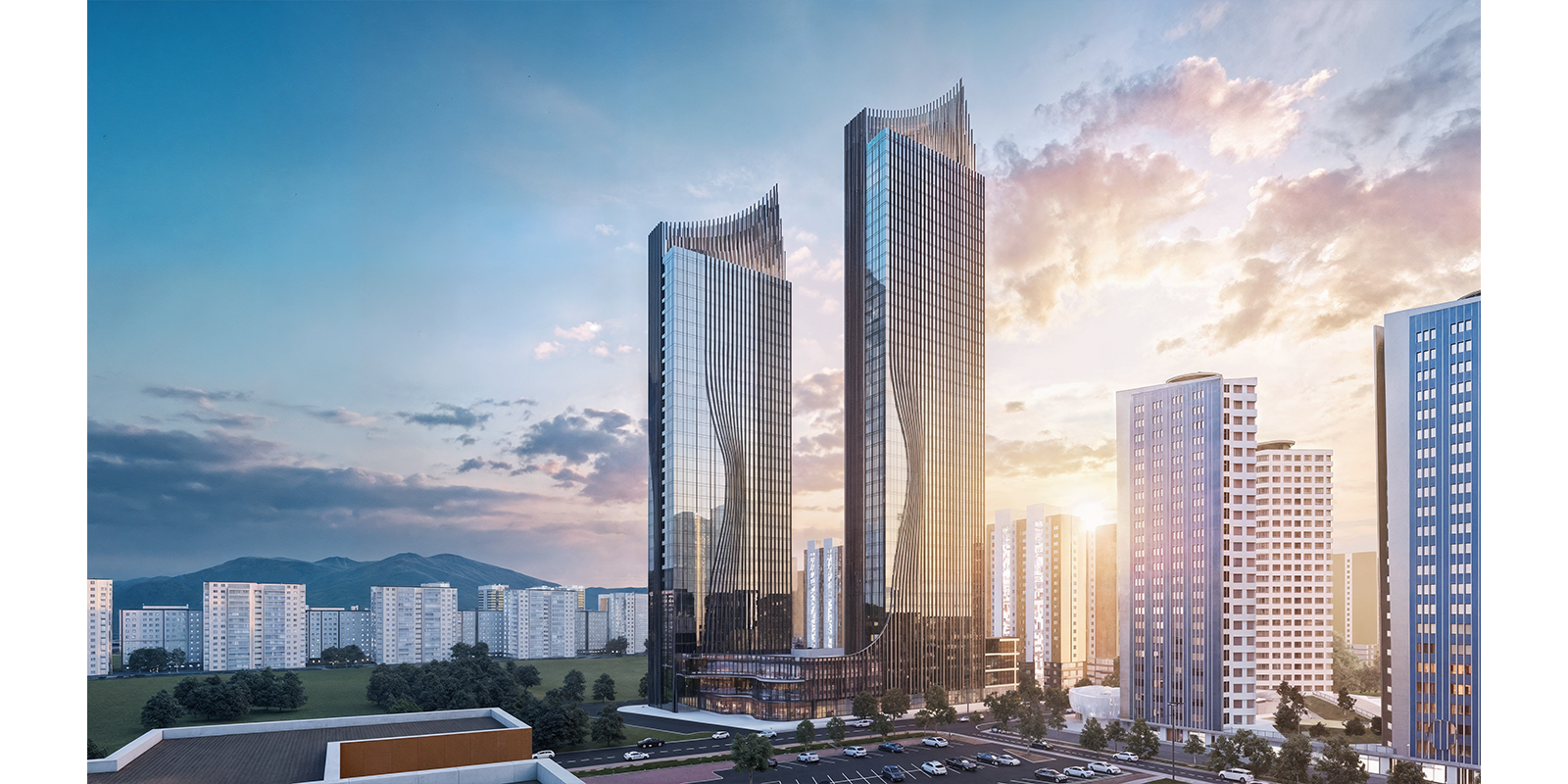 44-Storey Mixed-Use building